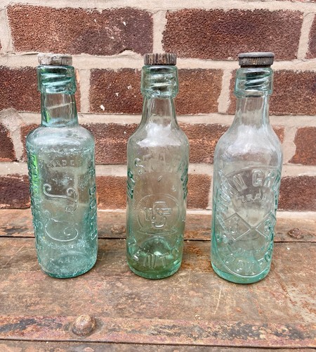 Job lot vintage aqua glass - 3,