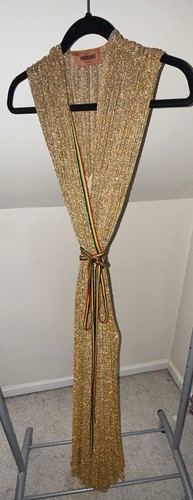 Missoni wrap gown dress 42 - wrap,