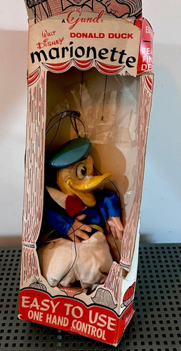 Gund donald duck marionette - gund,