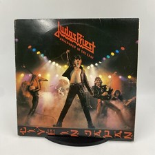 JUDAS PRIEST - UNLEASHED IN THE EAST (LIVE IN JAPAN) 1979 EX/VG A1/B1 + Bonus 7”