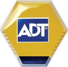 BRAND NEW Dual Layer ADT Logo Vinyl Alarm Sticker Live Dummy / Decoy Bell Box