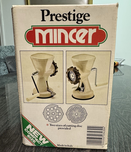 Prestige mincer manual meat - mincer,