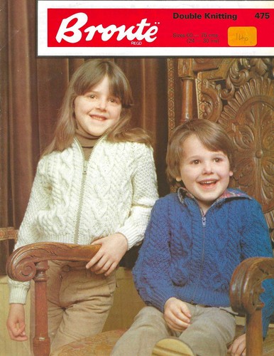Vintage knitting pattern - pattern, 77