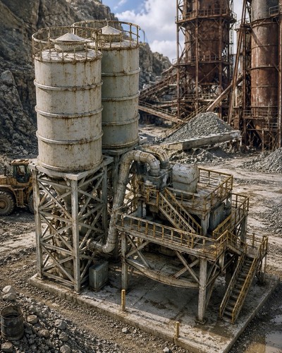 Chemical factory - chemical,