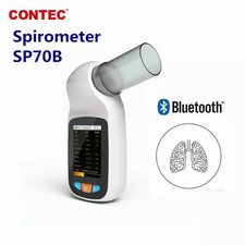 Handheld Digital Spirometer Bluetooth Lung Breath Diagnostic APP Analysis