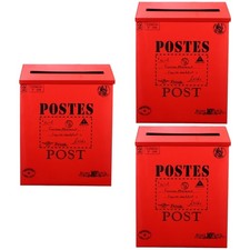  3 Pcs Newspaper Box Vintage