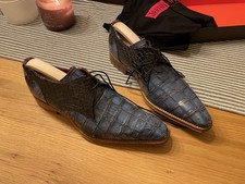 Jeffrey West blue Crocodile