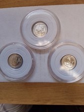 3 X 1/10th Ounce .999 Silver