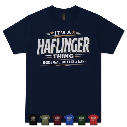Haflinger thing blonde - it's,