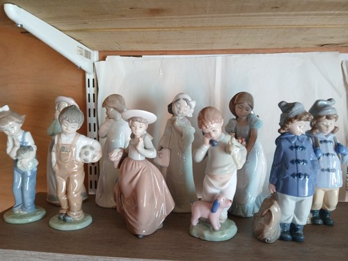 Lladro nao figurines - x,