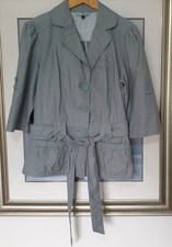 WOMENS RED HERRING GREEN JACKET SIZE 14