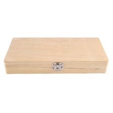 Wooden Slide Storage Box