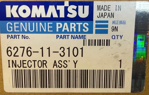 Komatsu refurbished injectors - komatsu,
