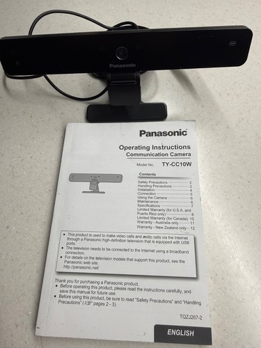 Panasonic cc10w viera - ty-cc10w, hdtv