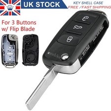 For Skoda Fabia Roomster Rapid Superb Citigo 3 Button Remote Key Fob Shell Case