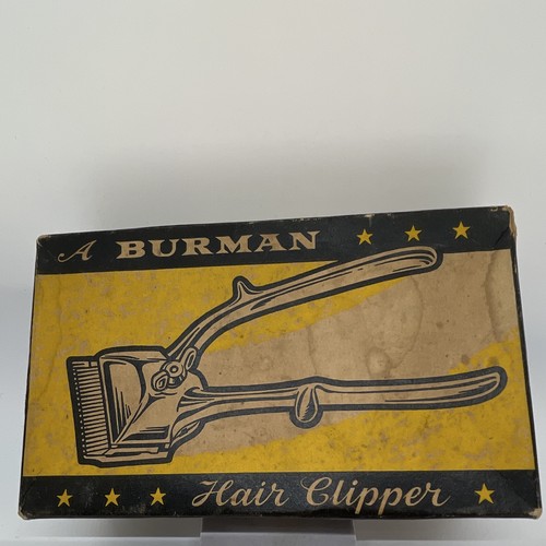 Burman hair clippers made - clippers, in