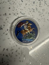 Enamelled & Hand Painted Five