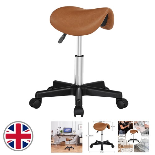 Ergonomic saddle stool with - saddle,