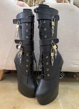 Women Heelless Mid-Calf Boots