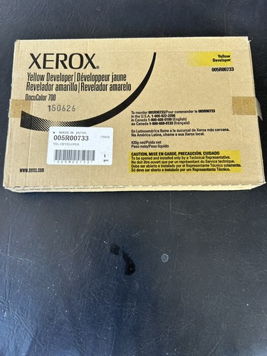Xerox yellow developer - developer, color