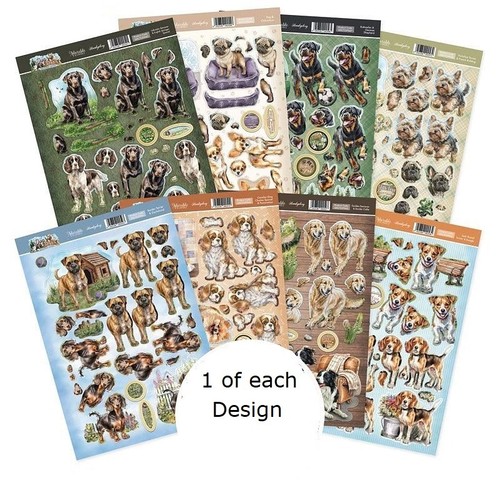 Hunkydory dog tales - a4,