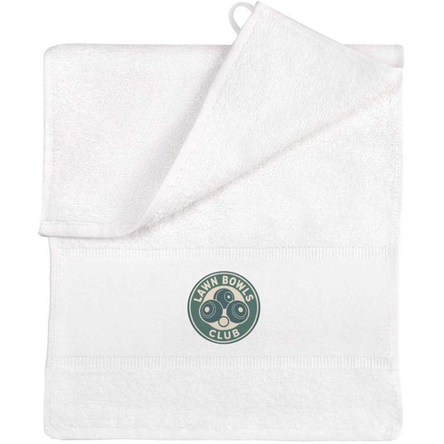 Lawn bowls club flannel - 'lawn,