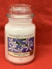 Yankee Candle Midnight Jasmine Large Jar Candle FREE POST