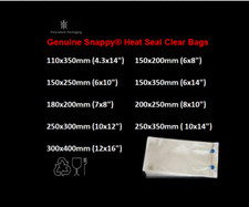  Snappy Heat sealer Bags, Jaw