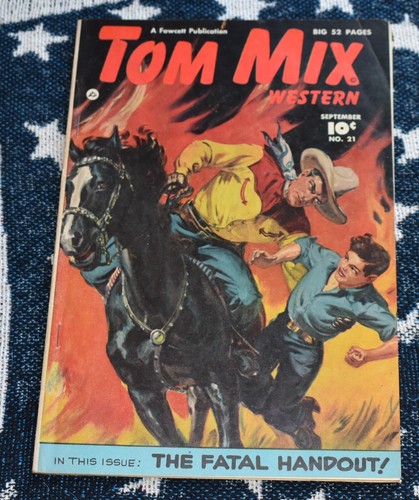 Tom mix western fawcett - western, #21