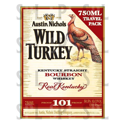 Wild turkey retro metal - wild,
