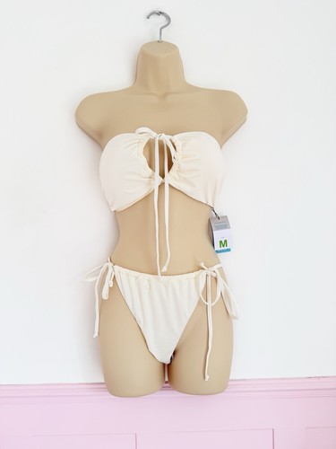 Primark cream strapless - strapless, padded