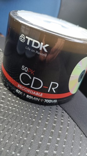 Tdk recordable cd discs - cd-r,