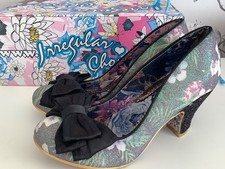 irregular choice ladies shoes Ban Joe black floral 4