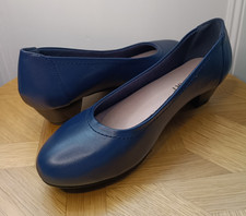 New Damart navy court shoes