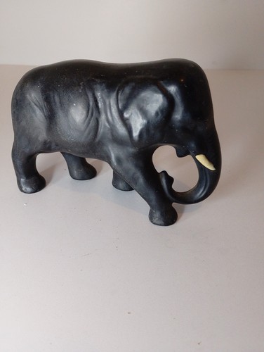 Vintage ceramic elephant - vintage, 7
