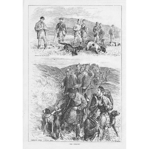 Grouse shooting the twelfth - 'the,