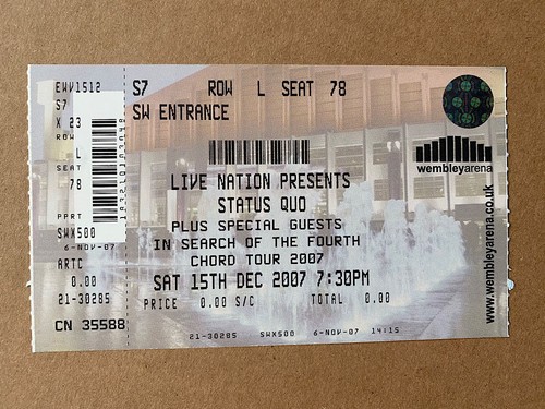 Status quo wembley - status,