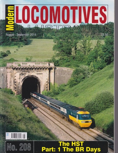 Modern locomotives illustrated - modern,