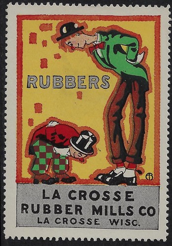 Advertising stamp rubbers - us,