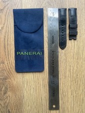 OFFICINE PANERAI OEM 24mm  leather watch strap for deployable buckle