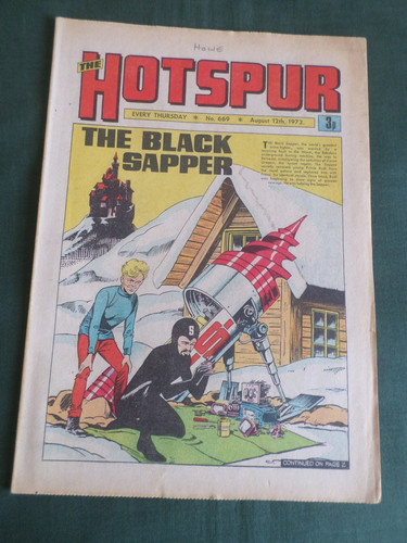 Hotspur vintage uk comic - hotspur,