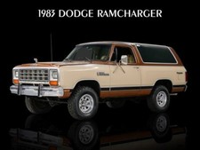 1983 Dodge Ramcharger in Cream