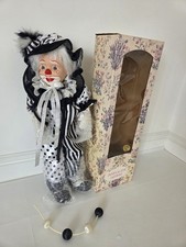 Vintage Musical Clown Wind-Up
