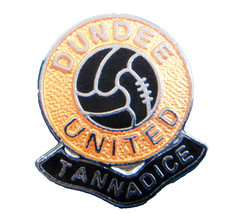 Dundee United TANNADICE Football Club Gomm ball enamel badge