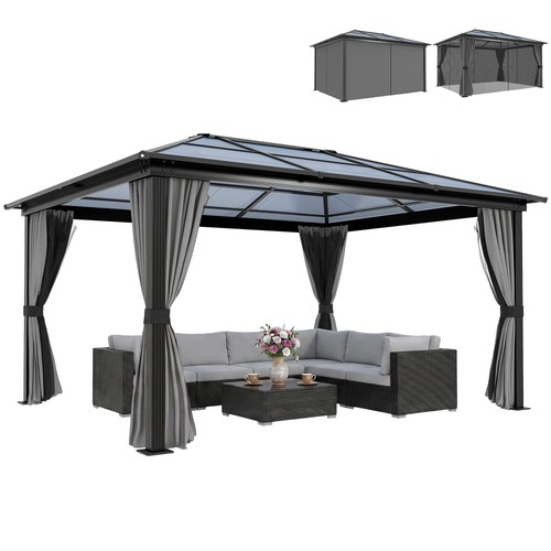 Outsunny 4m aluminium - 4m,