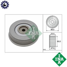 DEFLECTIONGUIDE PULLEY VRIBBED BELT 532 0381 20 FOR MITSUBISHI GTO/SEDAN L200