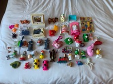 48 vintage assorted Burger King and McDonalds toys and various others
