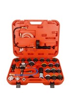 28Pcs Universal Radiator Pressure Tester Vacuum Type Cooling System Refill Kit