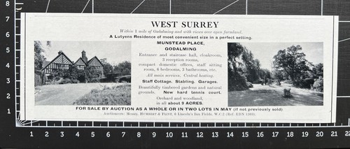 Munstead place - place, (lutyens)