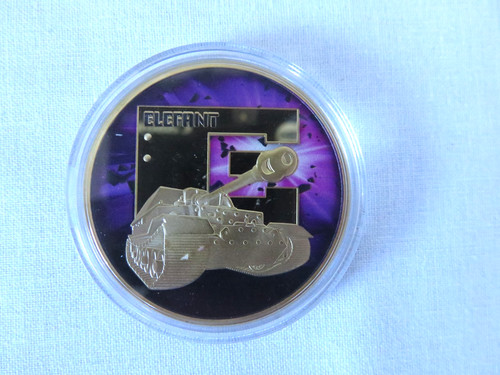 Coin elephant tank tiger - coin,